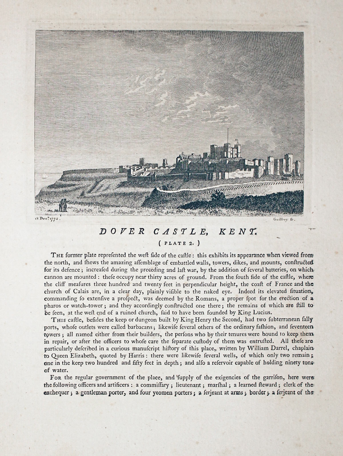 Dover Castle in Kent  Dover Castle in Kent