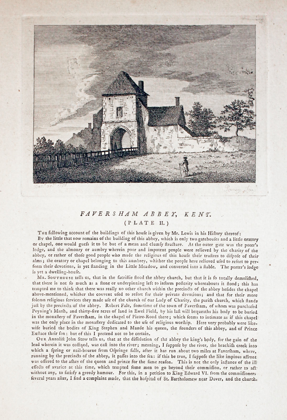 Faversham Abbey Kent Plate 2  Faversham Abbey Kent Plate 2