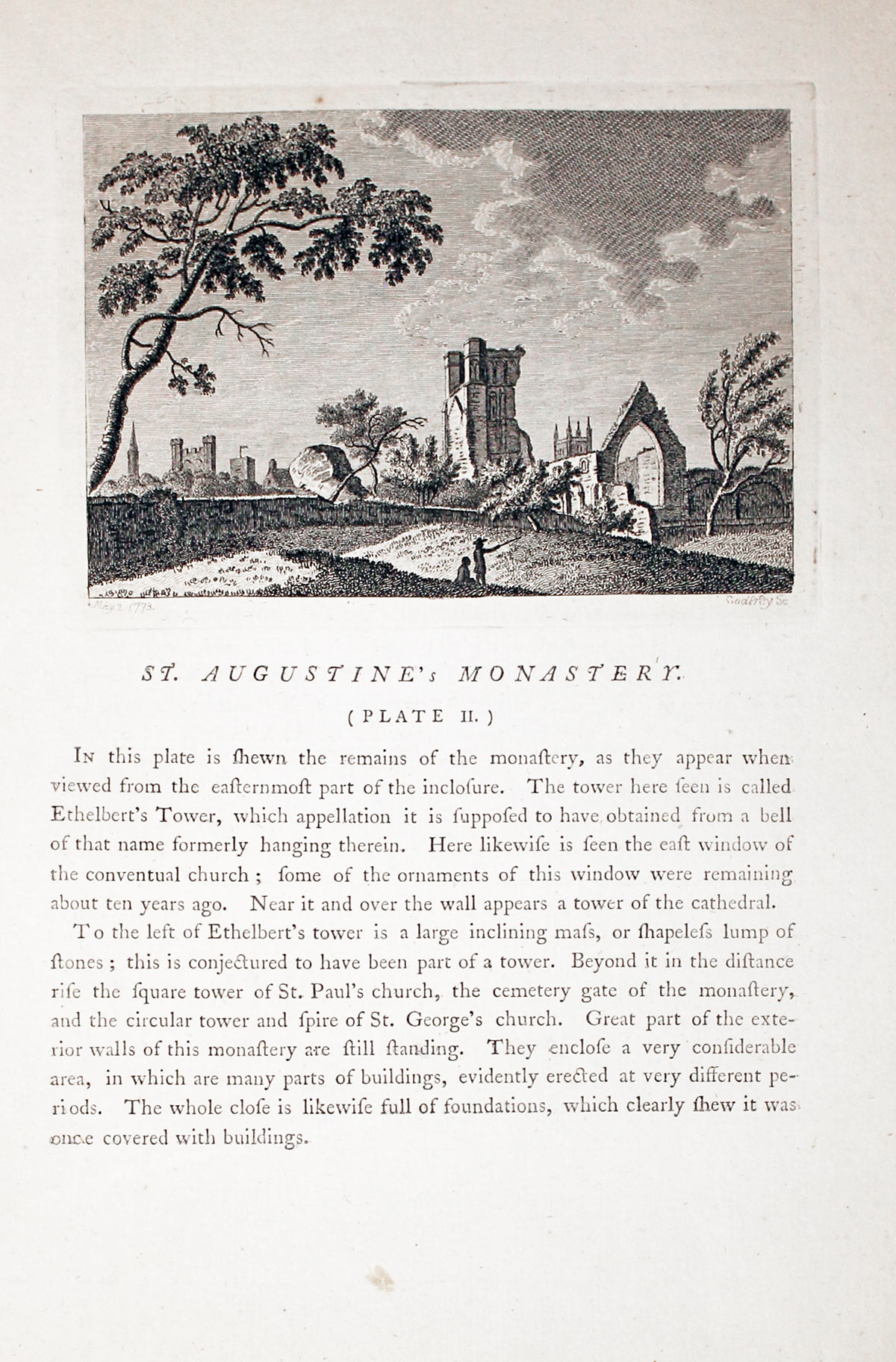St. Augustine's Monastery Kent Plate 2  St. Augustine's Monastery Kent Plate 2