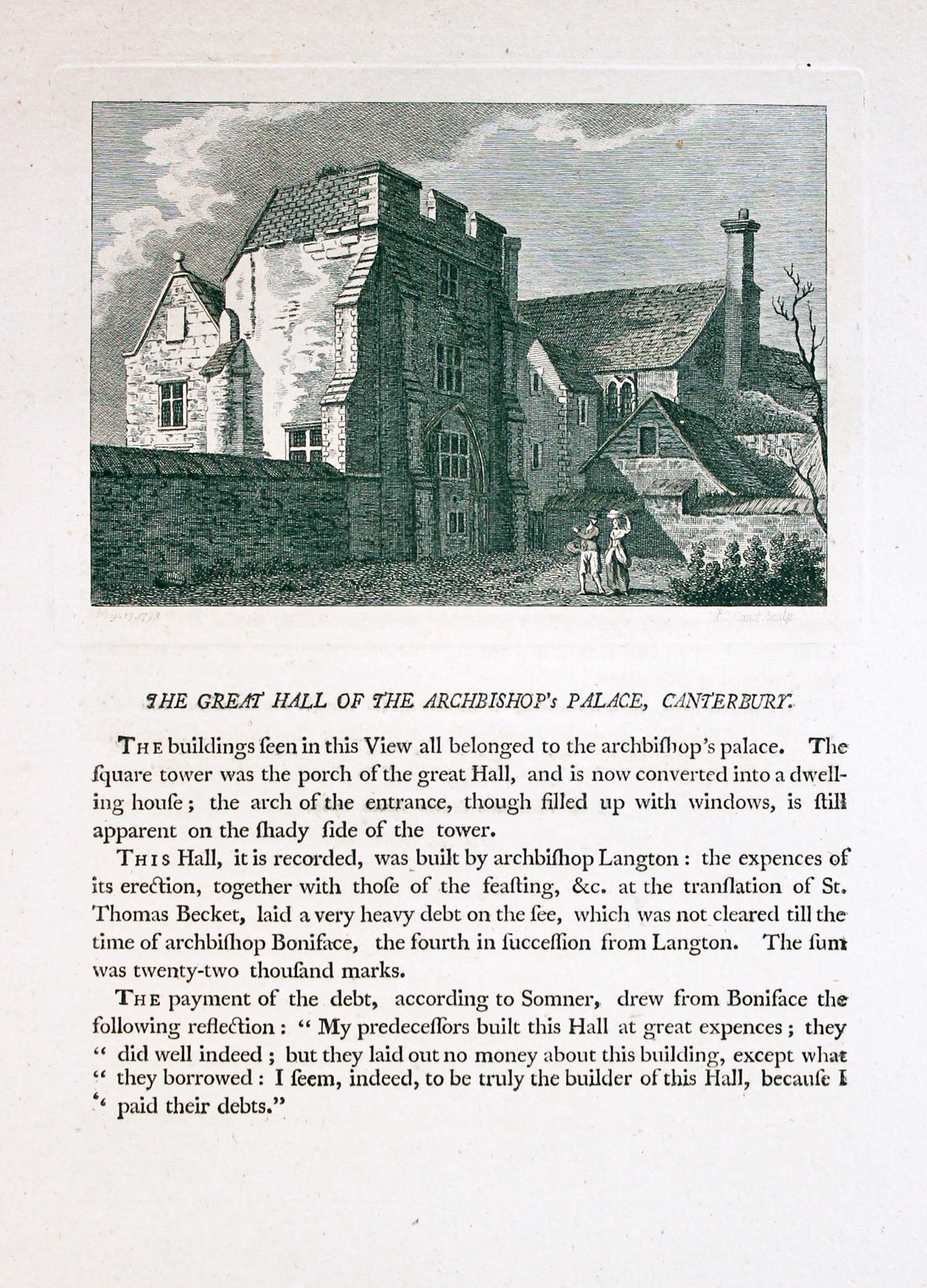 Archbishop's Palace, Canterbury Kent  Archbishop's Palace, Canterbury Kent