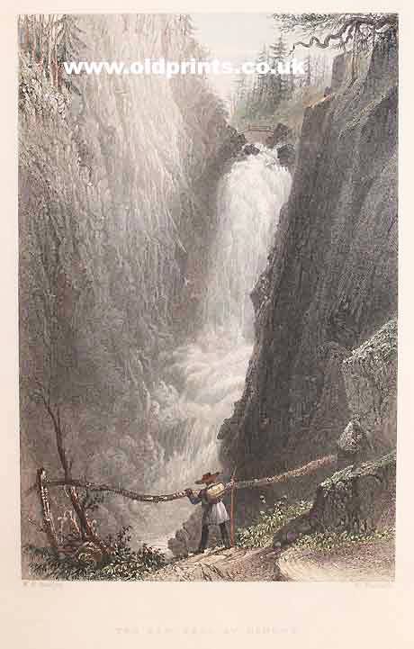 The Aar Fall at Handek  The Aar Fall at Handek