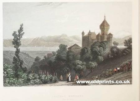 Chateau Wufflens (ays de Vaud Switzerland