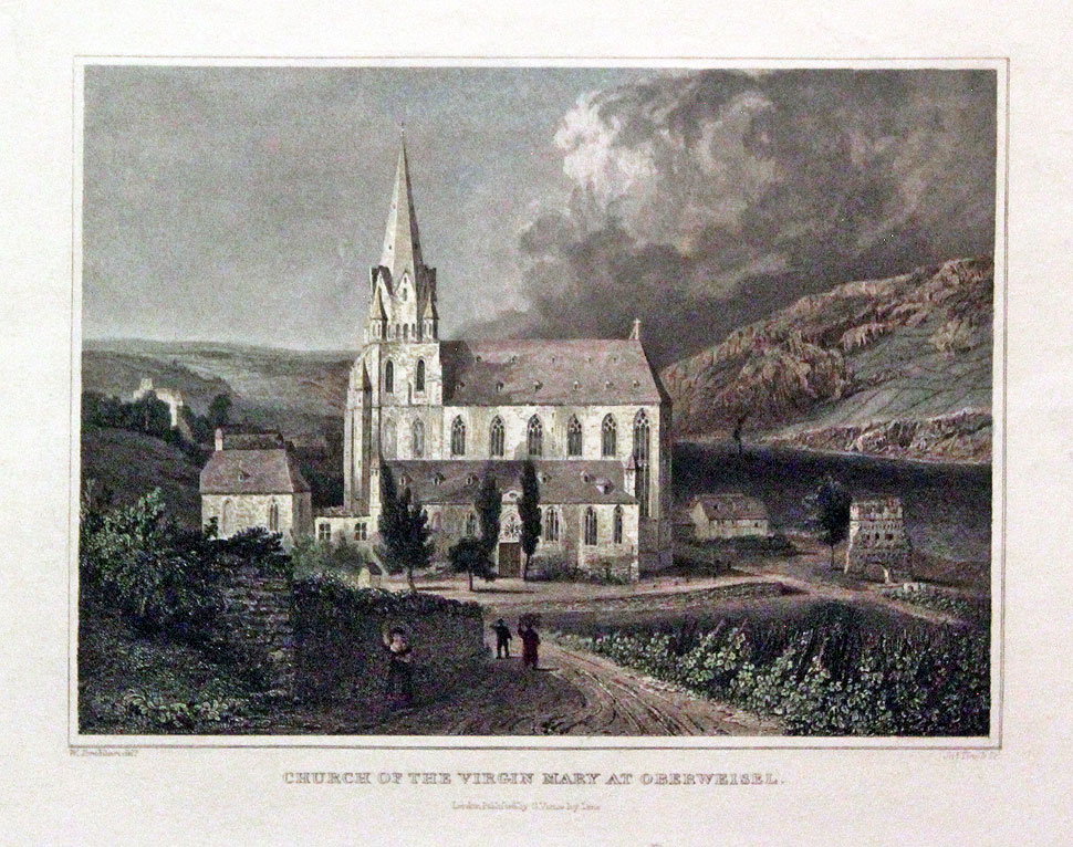 Church of the Virgin Mary at Oberwessel Germany  Church of the Virgin Mary at Oberwessel Germany