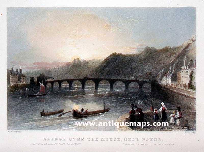 Bridge near Namur Belgium  Bridge near Namur Belgium