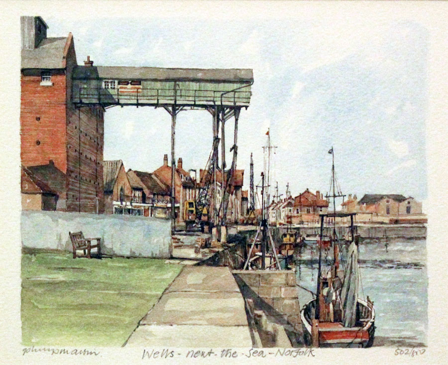 Wells-next-the-Sea by Philip Martin  Wells-next-the-Sea by Philip Martin