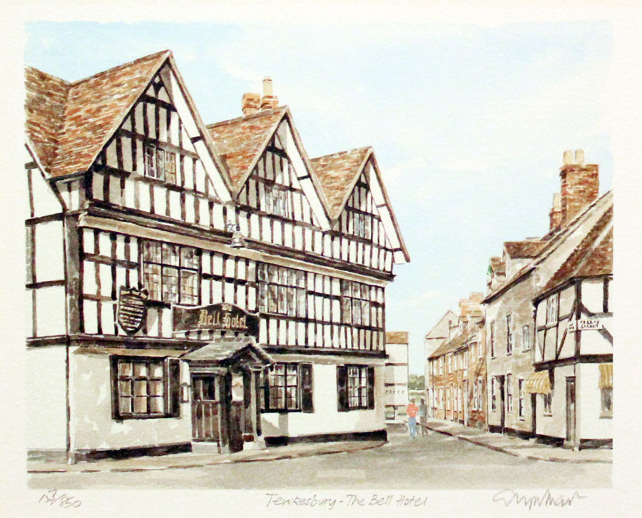 Bell Inn Tewksbury by Glyn Martin  Bell Inn Tewksbury by Glyn Martin