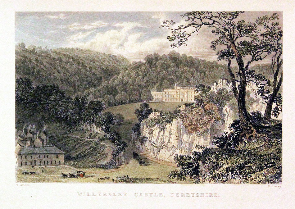 Willersely Hall  in Derbyshire  Willersely Hall  in Derbyshire