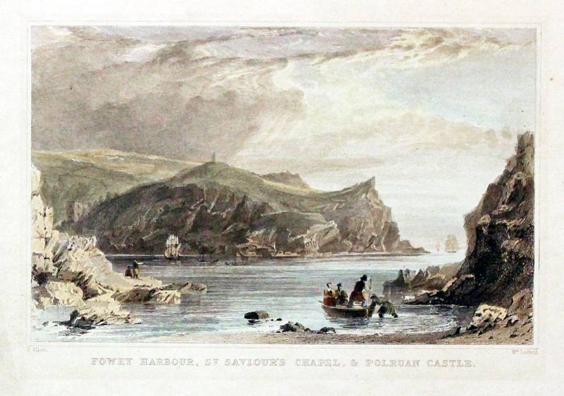 Fowey Harbour Cornwall  Fowey Harbour Cornwall