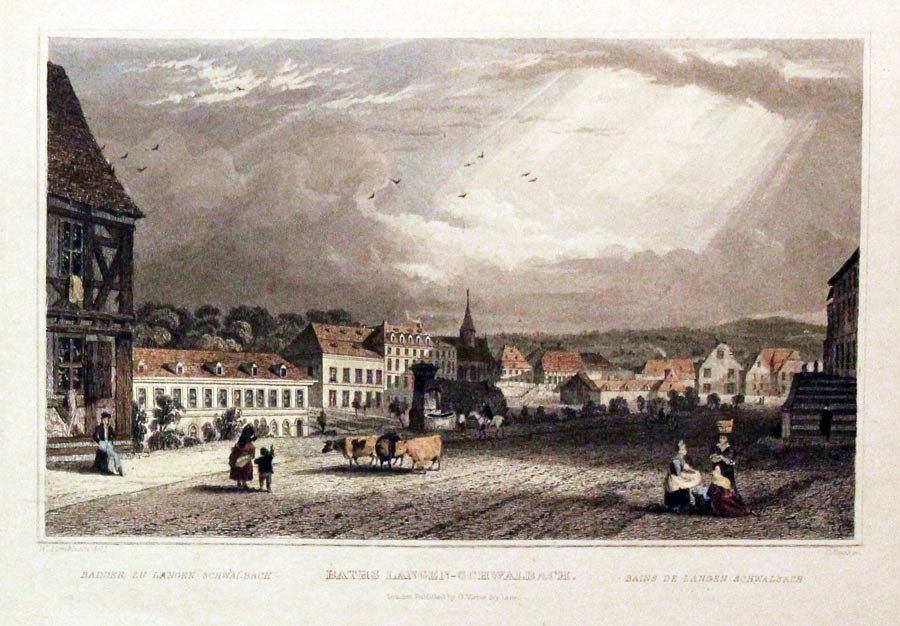 Baths Langen-Schwalbach Rhine  Baths Langen-Schwalbach Rhine