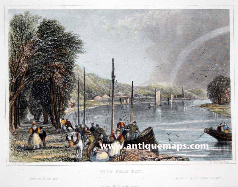 View near Huy Belgium  View near Huy Belgium