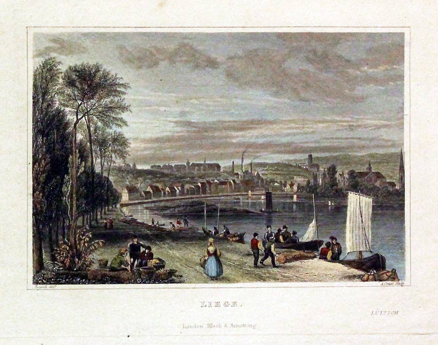 View of Liege Belgium