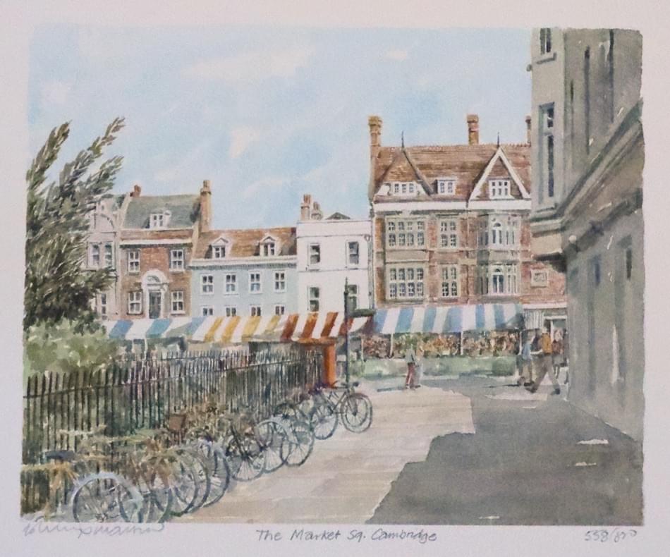 The Market Square, Cambridge  The Market Square, Cambridge