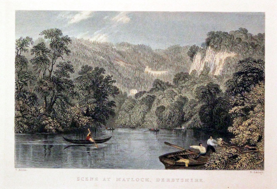 Scene at Matlock Derbyshire  Scene at Matlock Derbyshire