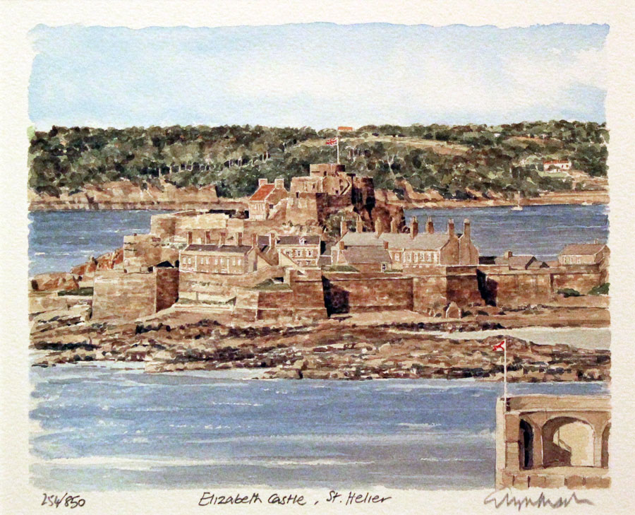 Elizabeth Castle St. Helier by Glyn Martin