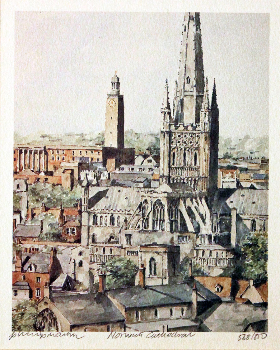 Norwich Cathedral by Philip Martin  Norwich Cathedral by Philip Martin