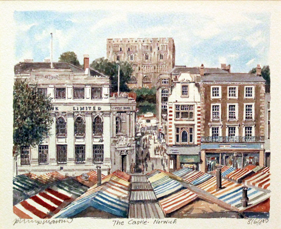 Norwich Castle by Philip Martin  Norwich Castle by Philip Martin