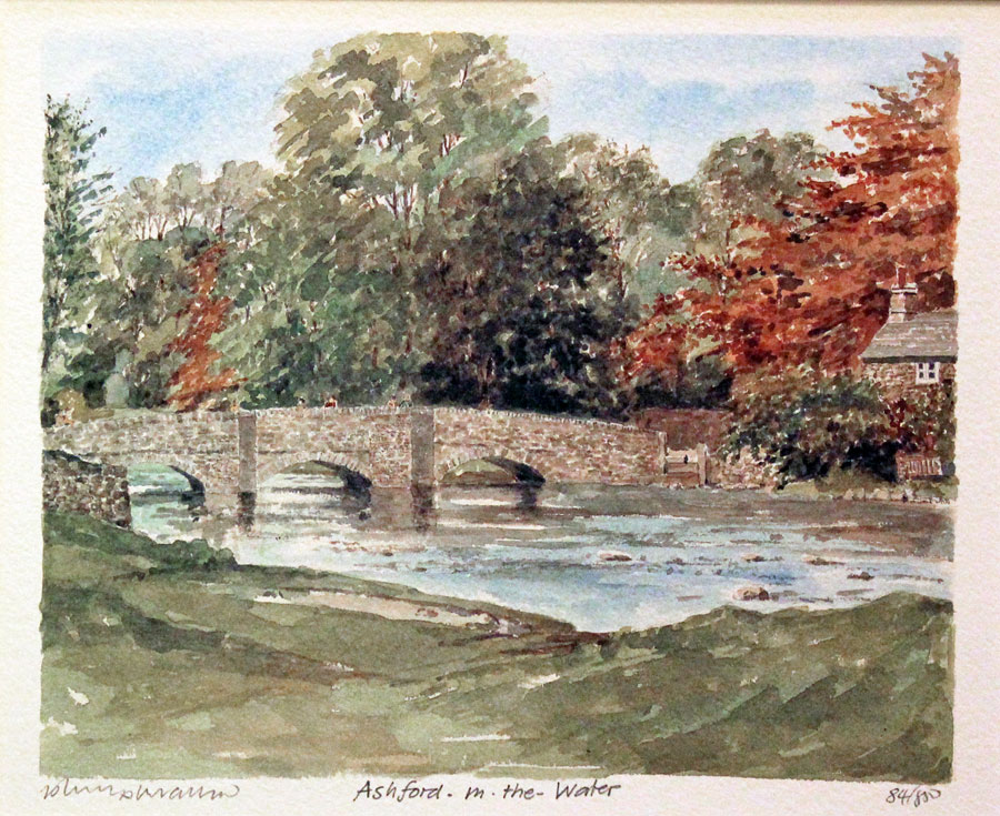 Ashford-in-the-Water Derbsyhire by Philip Martin  Ashford-in-the-Water Derbsyhire by Philip Martin