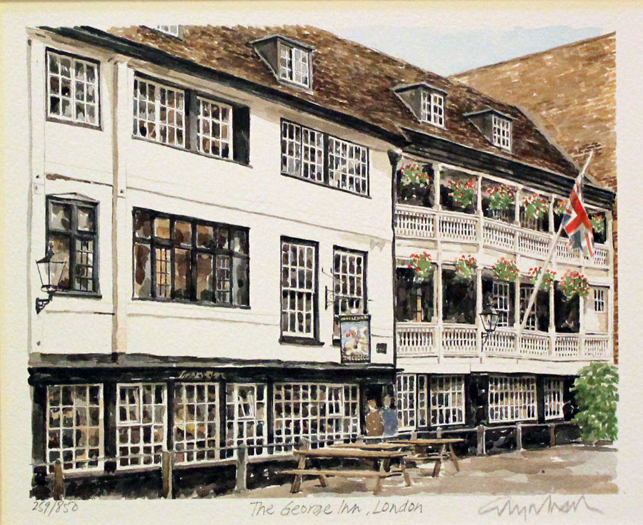George Inn London by Philip Martin  George Inn London by Philip Martin