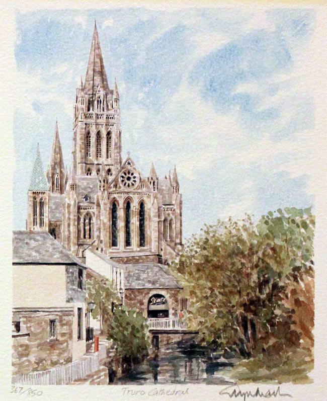 Truro Cathedral by Glyn Martin  Truro Cathedral by Glyn Martin