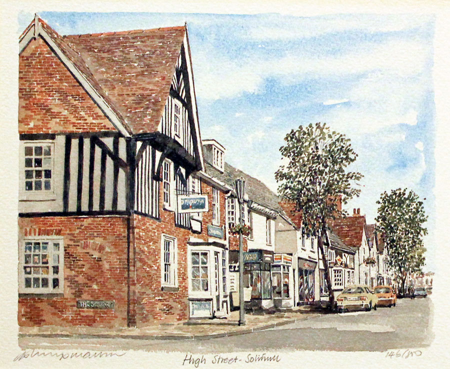 High Street Solihull by Philip Martin  High Street Solihull by Philip Martin