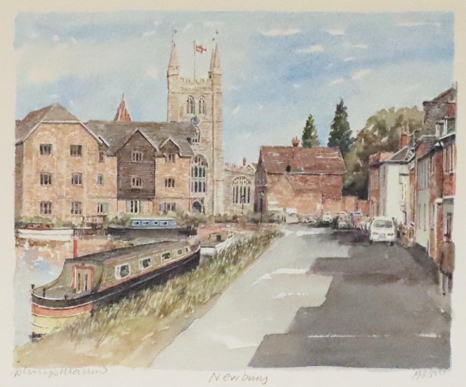 Newbury, Berkshire. Portraits of Britain  Newbury, Berkshire. Portraits of Britain