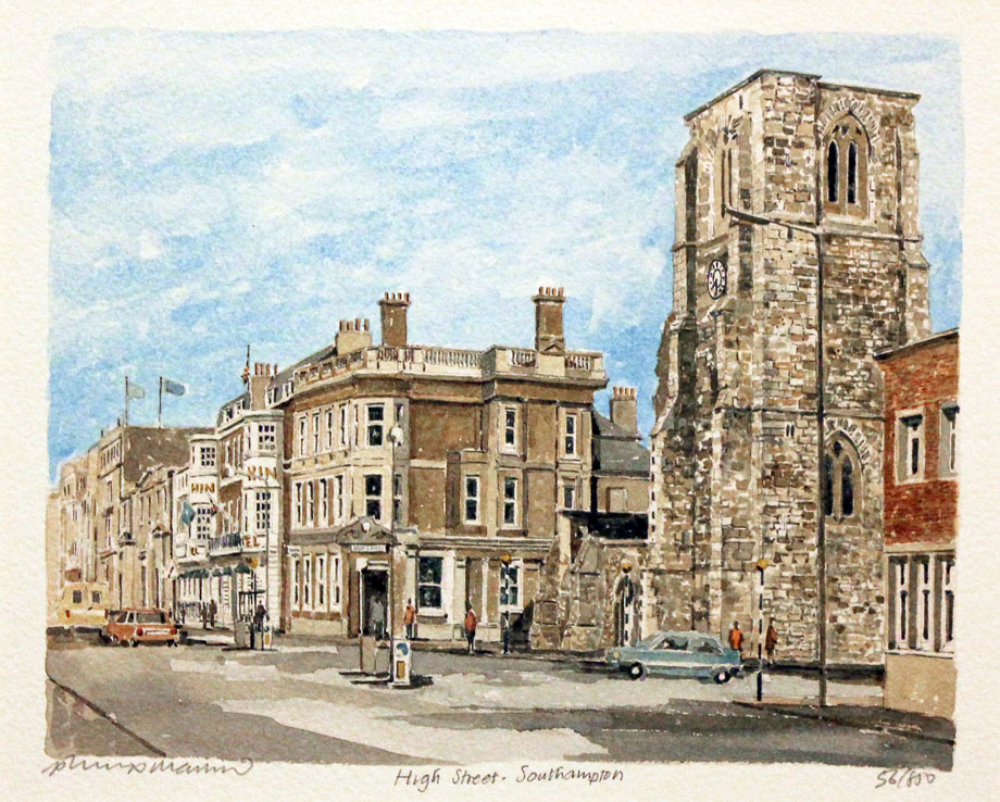 High Street Southampton by Phillip Martin