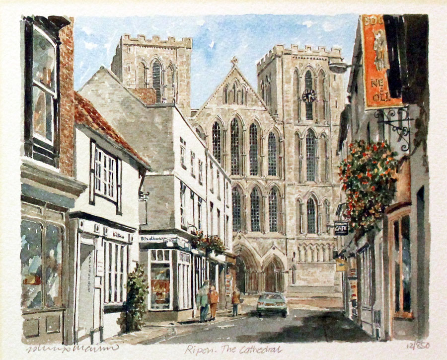 Ripon Cathedral, Yorkshire  Ripon Cathedral, Yorkshire