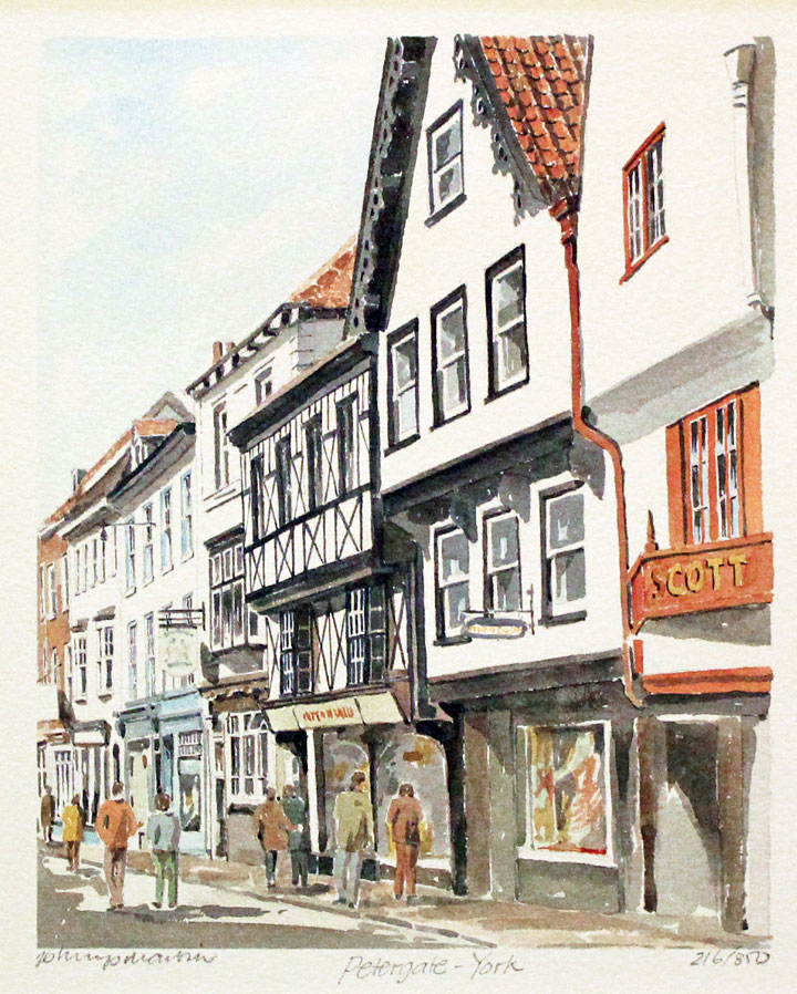 Petergate, York  Petergate, York
