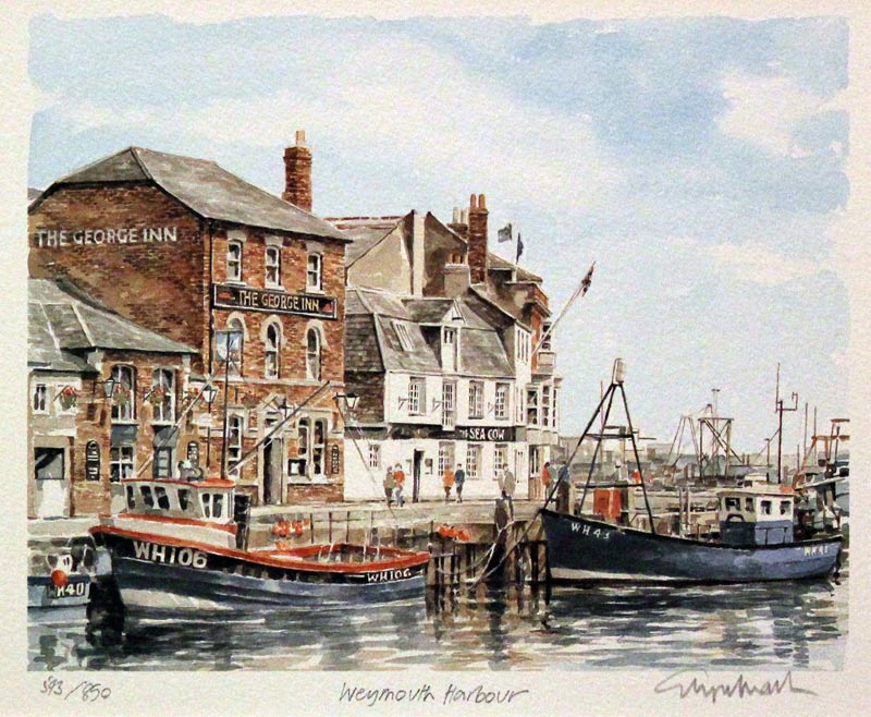 Weymouth Harbour by Glyn Martin  Weymouth Harbour by Glyn Martin