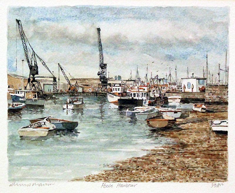 Poole Harbour by Glyn Martin  Poole Harbour by Glyn Martin