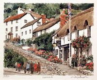 Lynmouth Devonshire by Glyn Martin