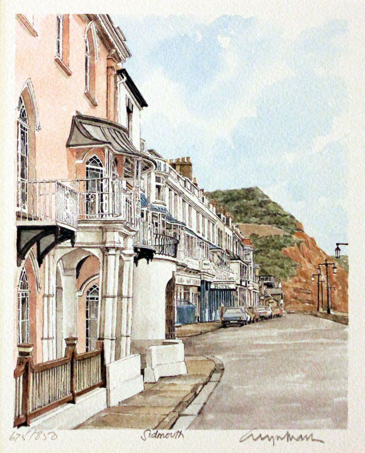 Sidmouth Devonshire by Glyn Martin  Sidmouth Devonshire by Glyn Martin