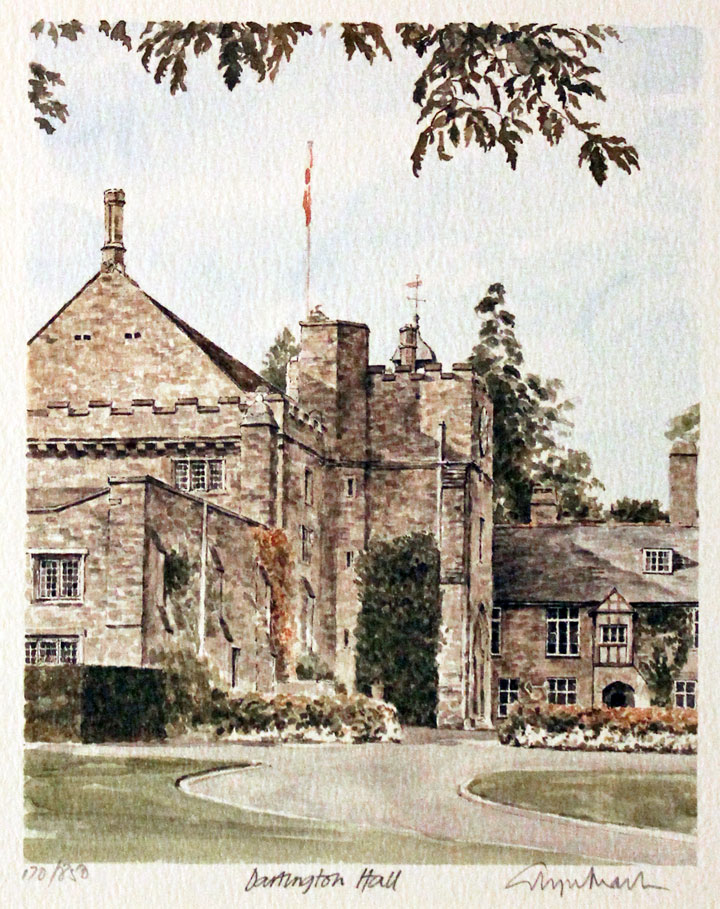 Dartington Hall Devonshire by Glyn Martin  Dartington Hall Devonshire by Glyn Martin