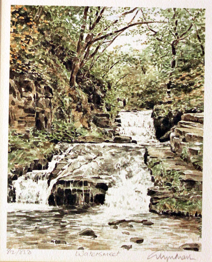 Watersmeet Devonshire by Philip Martin  Watersmeet Devonshire by Philip Martin