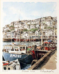 Brixham Devonshire by Glyn Martin