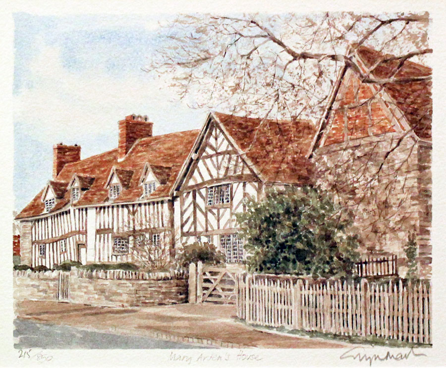 Mary Arden's House by Glyn Martin Portraits of Britain  Mary Arden's House by Glyn Martin Portraits of Britain