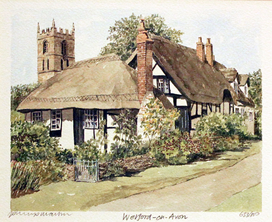 Welford-on-Avon by Philip Martin  Welford-on-Avon by Philip Martin