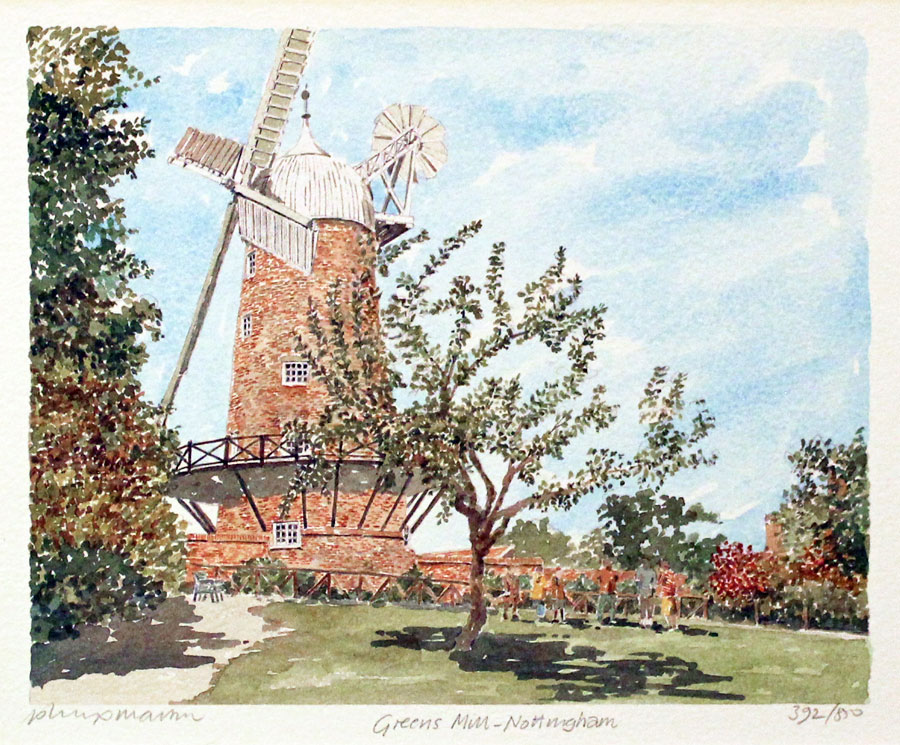 Greens Mill Nottingham Philip Martin Portraits of Britain  Greens Mill Nottingham Philip Martin Portraits of Britain