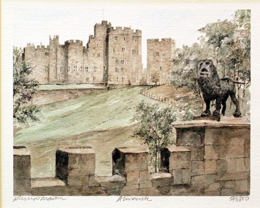 Anlwick Castle Philip Martin Portraits of Britain  Anlwick Castle Philip Martin Portraits of Britain