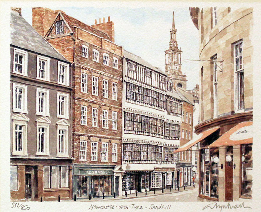 Sandhill Newcastle Philip Martin Portraits of Britain  Sandhill Newcastle Philip Martin Portraits of Britain