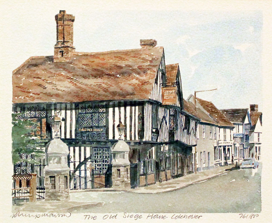 Old Siege House Colchester by Philip Martin  Old Siege House Colchester by Philip Martin