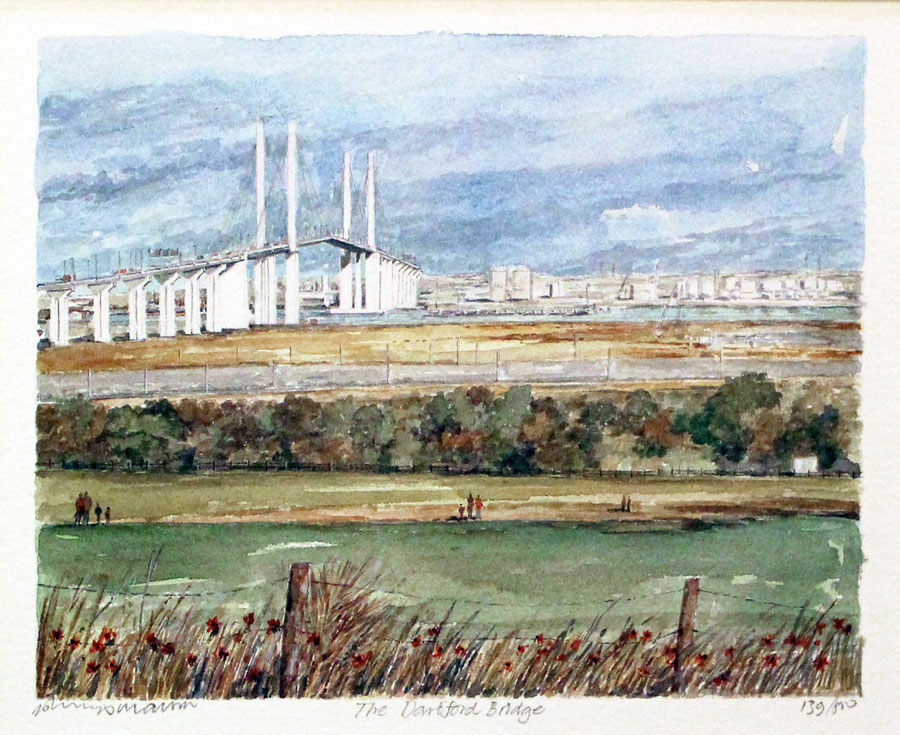 Dartford Bridge by Glyn Martin