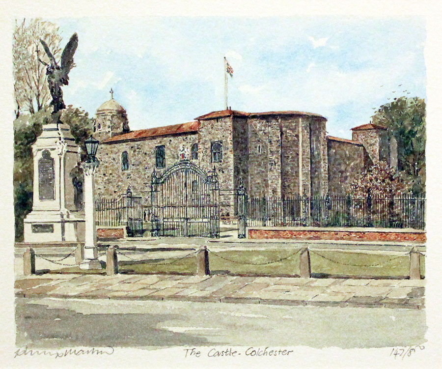Colchester Castle by Philip Martin  Colchester Castle by Philip Martin