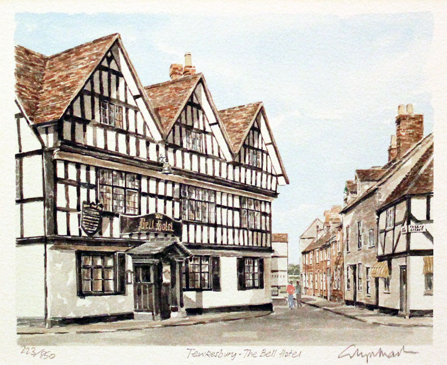 The Bell Tewksbury by Glyn Martin  The Bell Tewksbury by Glyn Martin