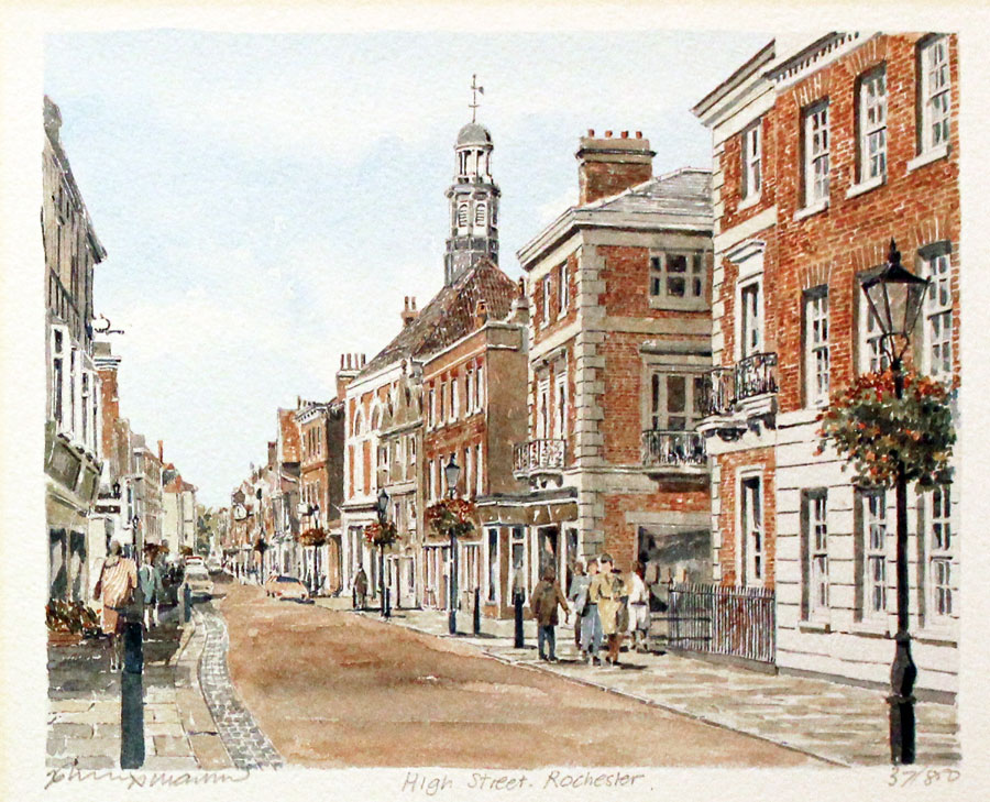 High Street Rochester by Phillip Martin