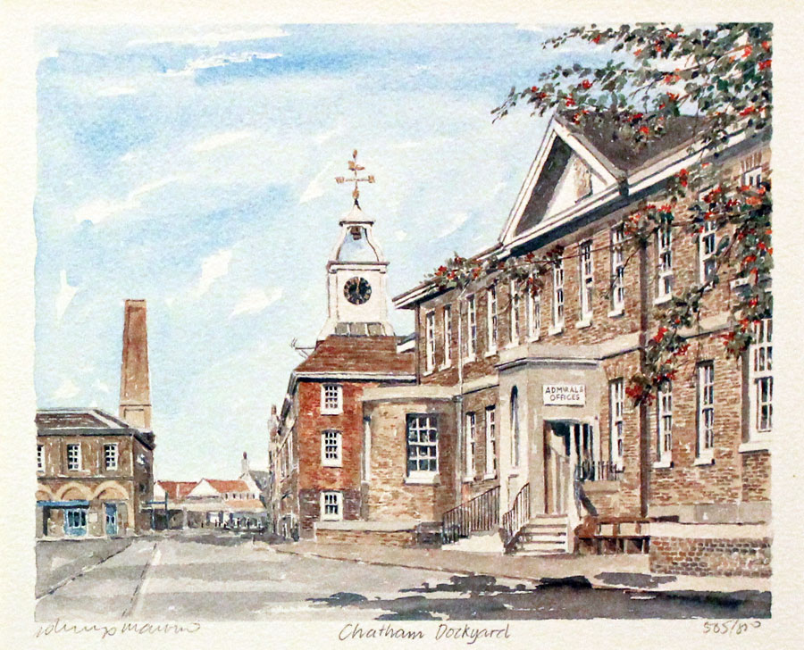 Chatham Dockyard by Phillip Martin