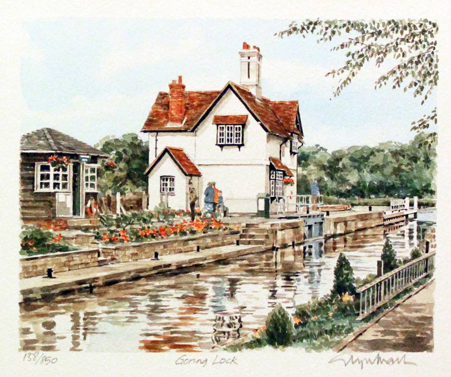 Goring Lock Glyn Martin Portraits of Britain  Goring Lock Glyn Martin Portraits of Britain