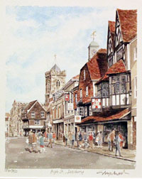 High Street Salisbury Wiltshire