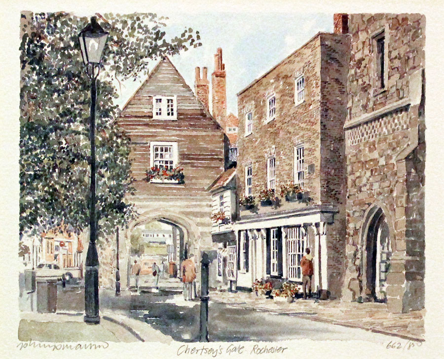 Gate in Rochester by Phillip Martin