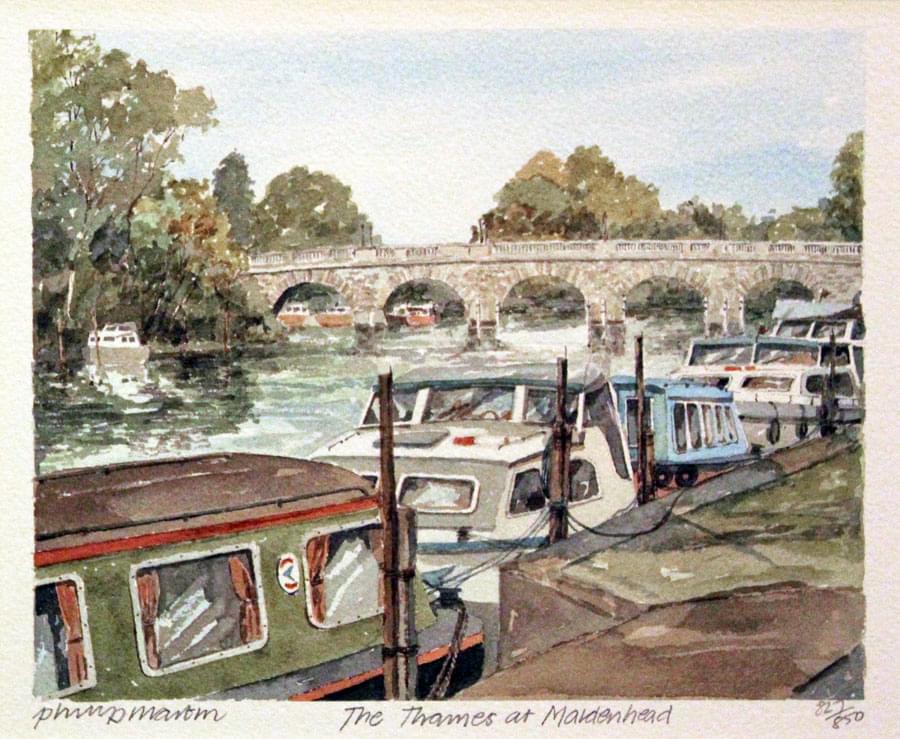 The Thames at Maidenhead. Portraits of Britain  The Thames at Maidenhead. Portraits of Britain